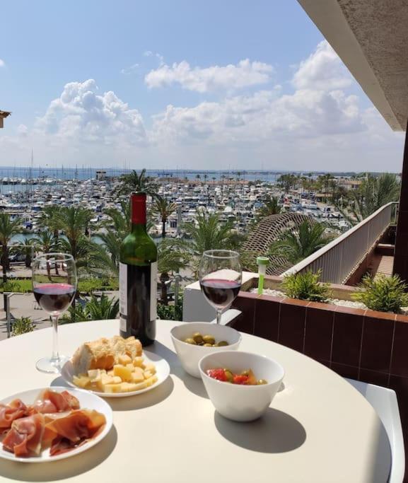 Tranquilo Apartamento Con Vistas Al Mar. Port de Alcudia  Buitenkant foto