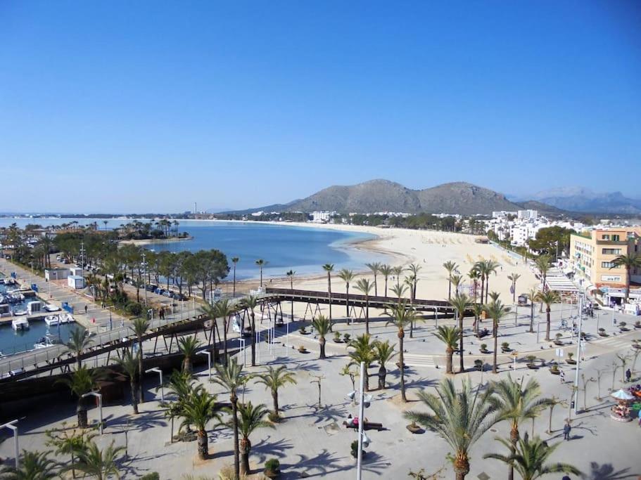 Tranquilo Apartamento Con Vistas Al Mar. Port de Alcudia  Buitenkant foto