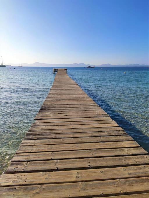 Tranquilo Apartamento Con Vistas Al Mar. Port de Alcudia  Buitenkant foto